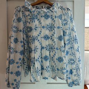 English Factory Preppy Blouse - Small
